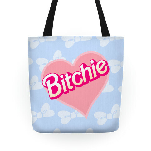 Bitchie (Bows) Tote