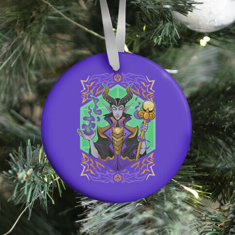 DND princesses: Tiefling Maleficent Ornament