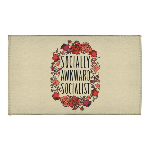 Socially Awkward Socialist Welcome Mat