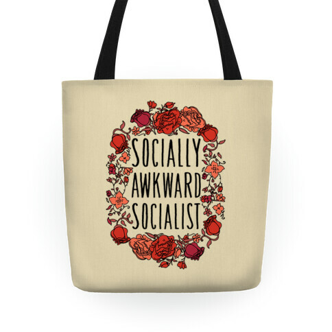 Socially Awkward Socialist Tote