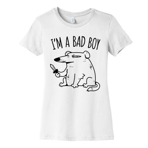 I'm A Bad Boy Womens T-Shirt