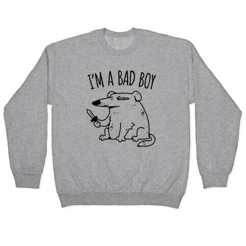 I'm A Bad Boy Pullover