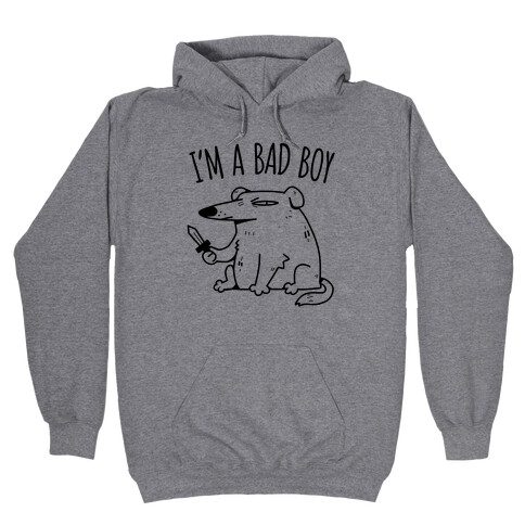 I'm A Bad Boy Hooded Sweatshirt