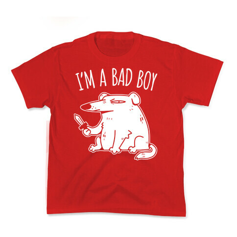 I'm A Bad Boy Kids T-Shirt
