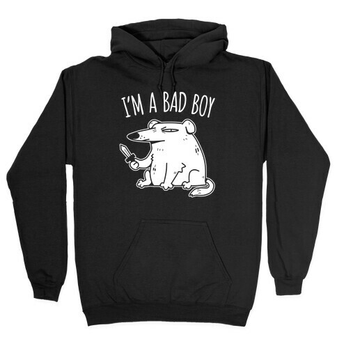I'm A Bad Boy Hooded Sweatshirt