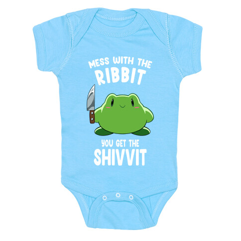 Mess With The Ribbit, You Get The Shivvit Baby One-Piece
