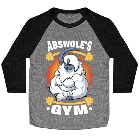 Abswole's Gym Baseball Tee