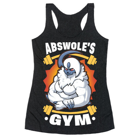 Abswole's Gym Racerback Tank Top