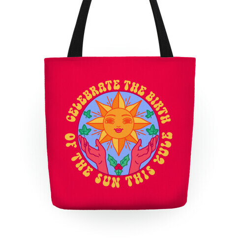 Yule Birth of the Sun Tote