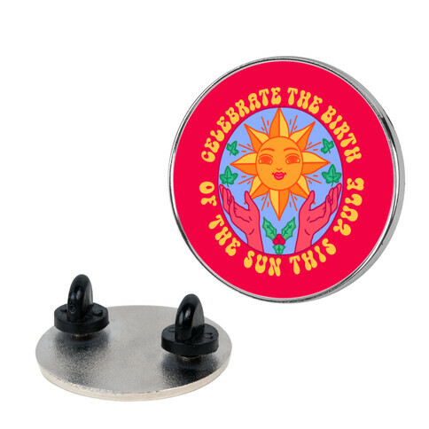 Yule Birth of the Sun Pin