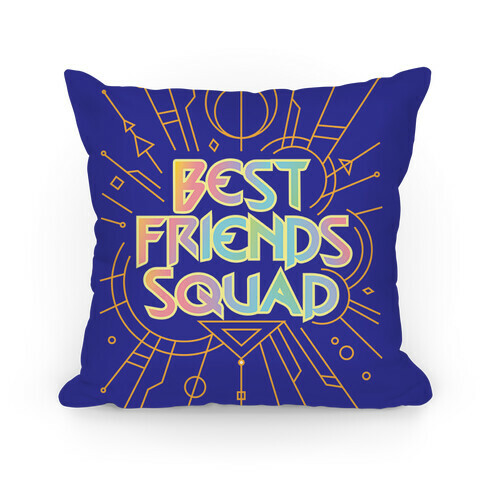 Best Friends Squad Pillow