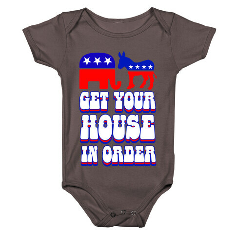 Get Your House In Order Baby One-Piece