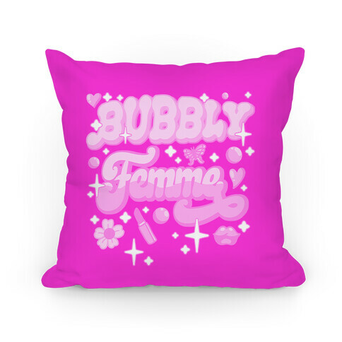 Bubbly Femme Pillow