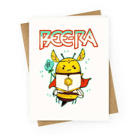 Bee-Ra Greeting Card