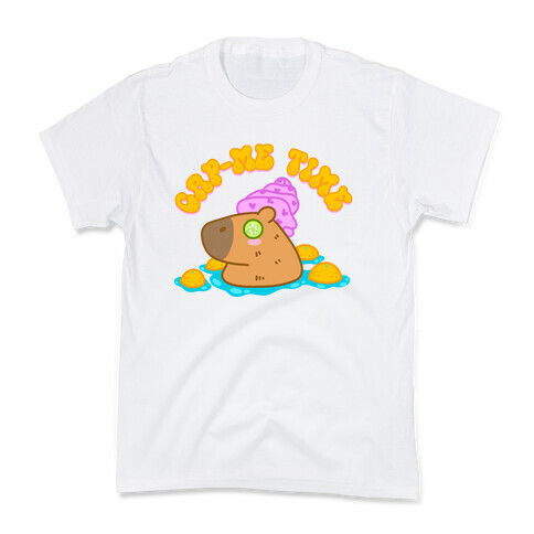 Cap-Me Time Capybara Kids T-Shirt
