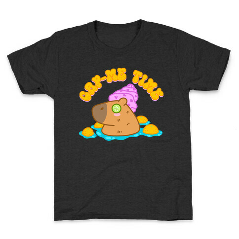 Cap-Me Time Capybara Kids T-Shirt