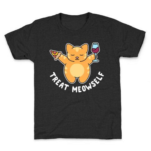 Treat Meowself Kids T-Shirt