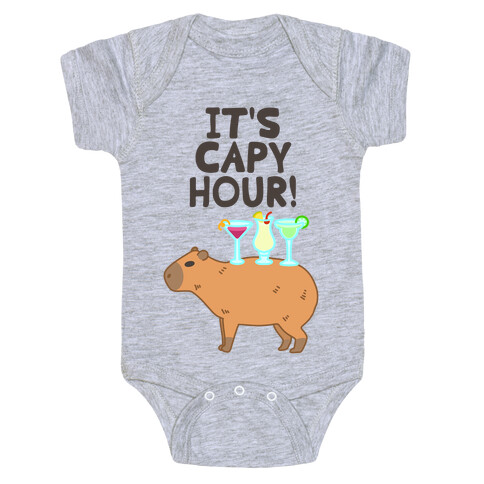 It's Capy Hour! Baby One-Piece