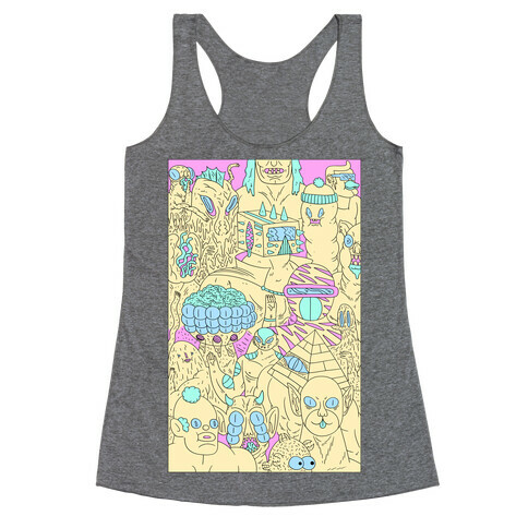 Stacked Racerback Tank Top
