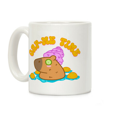 Cap-Me Time Capybara Coffee Mug