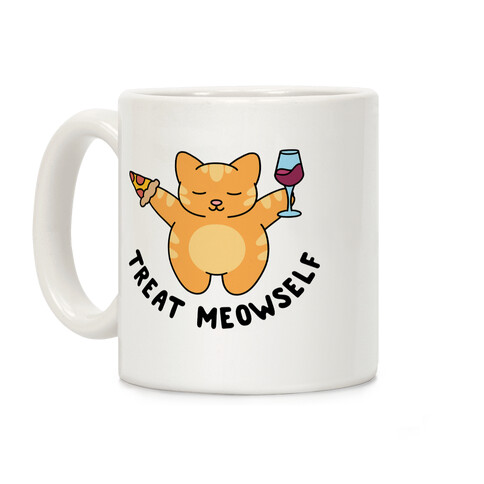 Treat Meowself Coffee Mug
