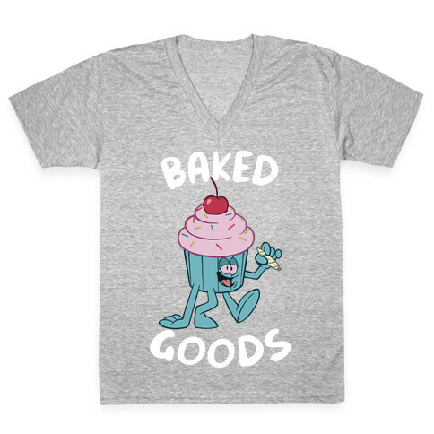 Baked Goods V-Neck Tee Shirt