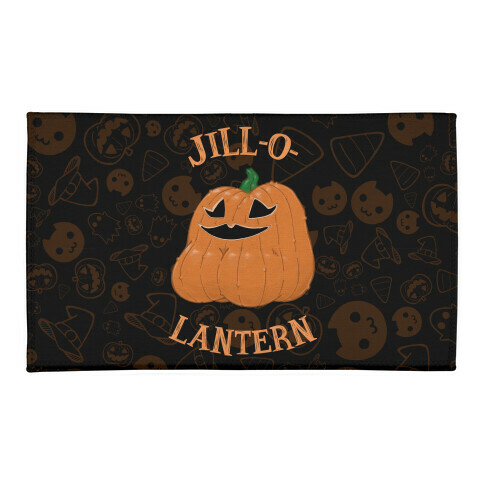 Jill-O-Lantern Welcome Mat