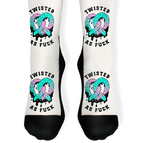 Twisted as F*** Pretzel Sock