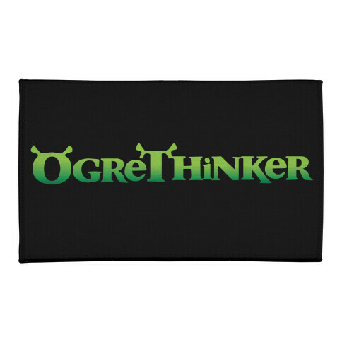 Ogre Thinker Welcome Mat