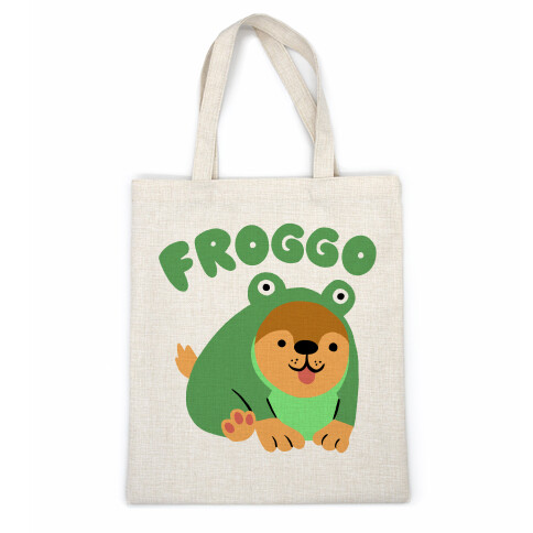 Froggo Doggo Frog Casual Tote