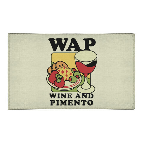 WAP (Wine And Pimento) Welcome Mat