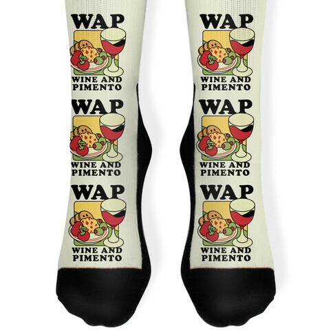 WAP (Wine And Pimento) Sock