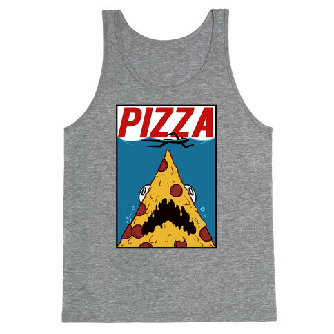 Pizza Jaws  Tank Top