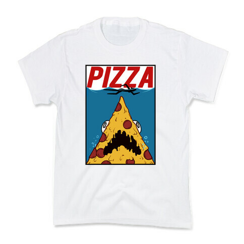 Pizza Jaws  Kids T-Shirt