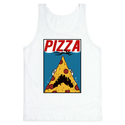 Pizza Jaws  Tank Top