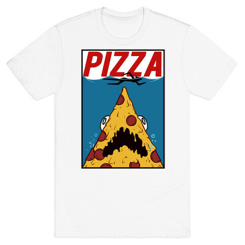 Pizza Jaws  T-Shirt