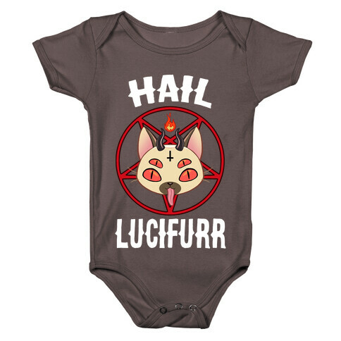 Hail Lucifurr  Baby One-Piece