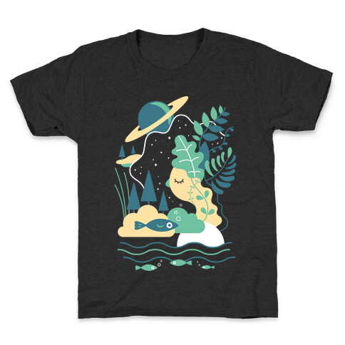 Deep Space Diving Kids T-Shirt