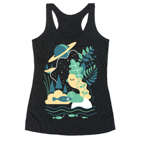 Deep Space Diving Racerback Tank Top