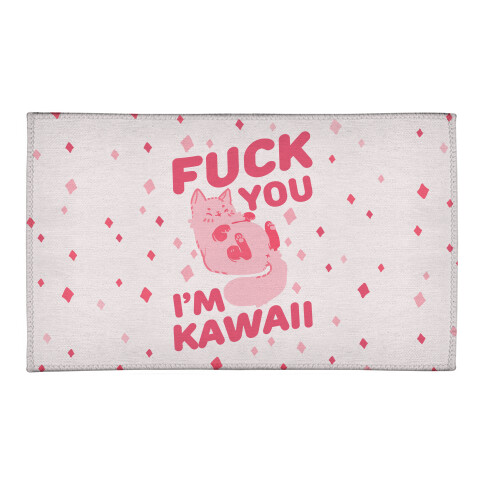 F*** You I'm Kawaii Welcome Mat