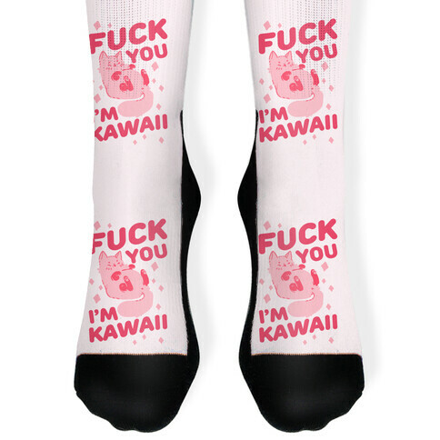 F*** You I'm Kawaii Sock