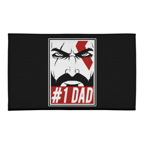 #1 Dad: Kratos Welcome Mat