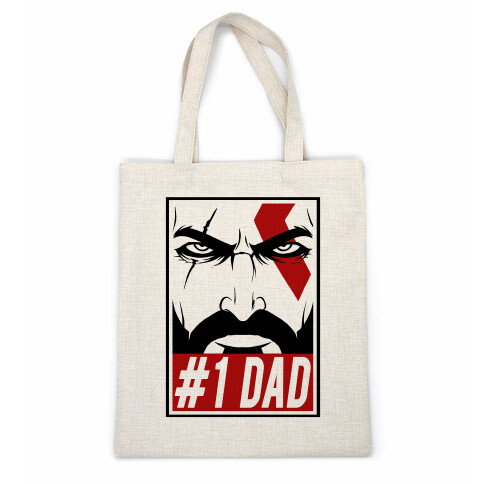 #1 Dad: Kratos Casual Tote