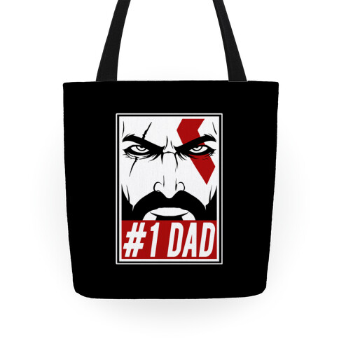 #1 Dad: Kratos Tote