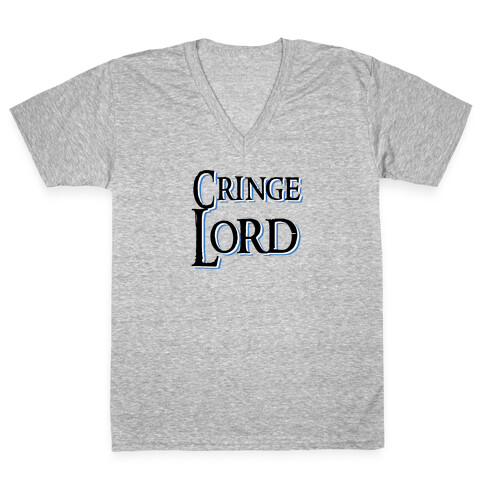 Cringe Lord V-Neck Tee Shirt