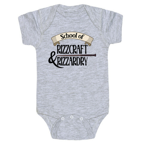 School of Rizzcraft and Rizzardry Baby One-Piece