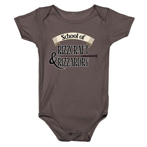 School of Rizzcraft and Rizzardry Baby One-Piece