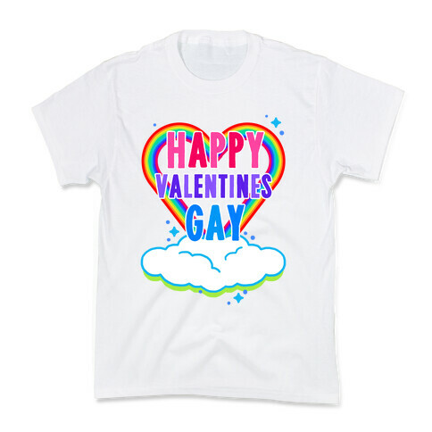 Happy Valentines Gay Kids T-Shirt