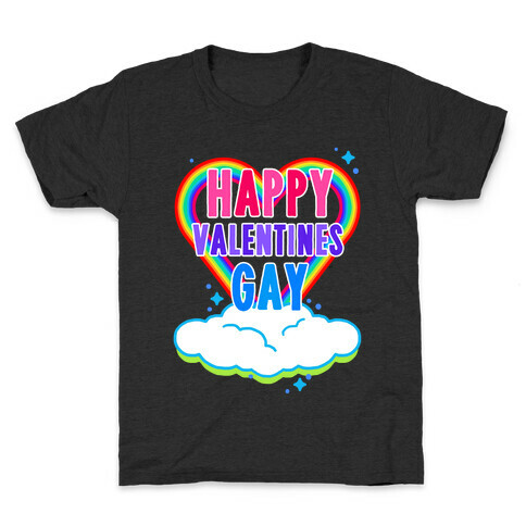 Happy Valentines Gay Kids T-Shirt