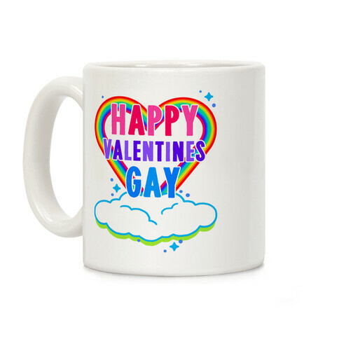 Happy Valentines Gay Coffee Mug